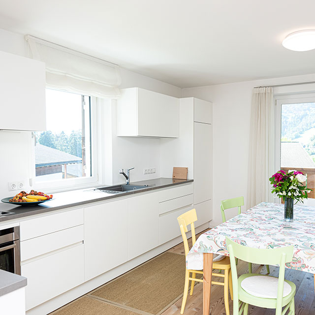 Kitchen in Apartment Nucis in Seis