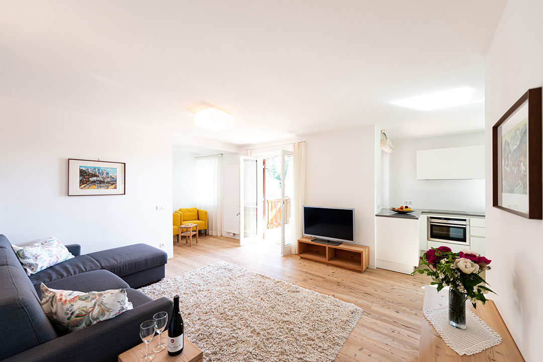 Living room in Apartment Nucis in Seis