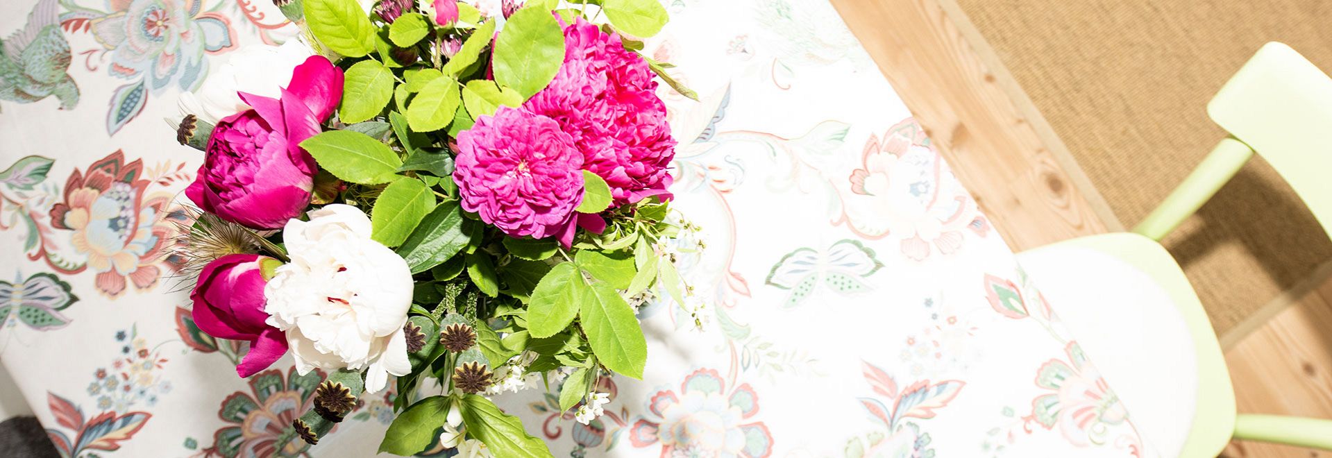 Blumen in der Ferienwohnung Ferienwohnung Apartment Nucis