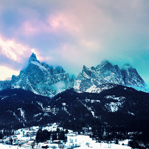 The Sciliar from Siusi